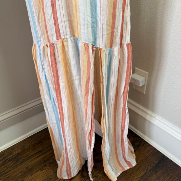L*Space Victoria Dress Sunset Skies Stripe Size Small Resortcore Effortless Boho - Picture 5 of 9